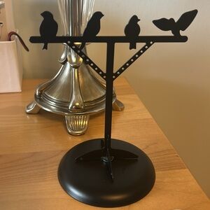Metal Birds Earring Stand